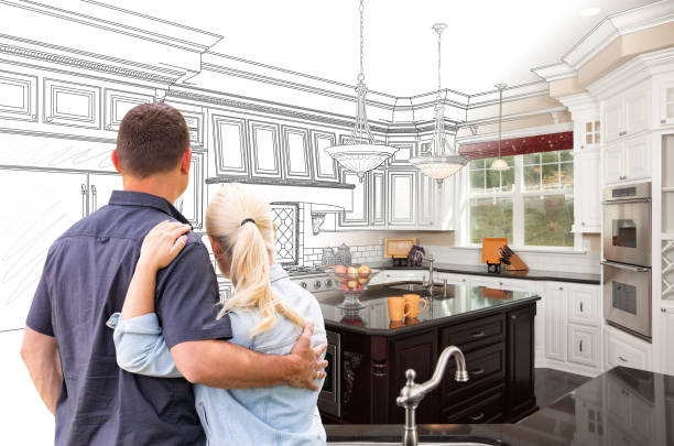 Professional Cabinet Refacing technician working in Poolesville, MD